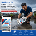 Heavy Duty Concrete Crack Repair Adhesive - Pack of 2